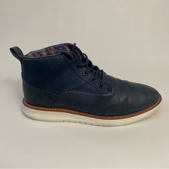 Ben Sherman Nu Casual Chukka Boots Size 10.5 Blue Mens - Picture 5 of 13